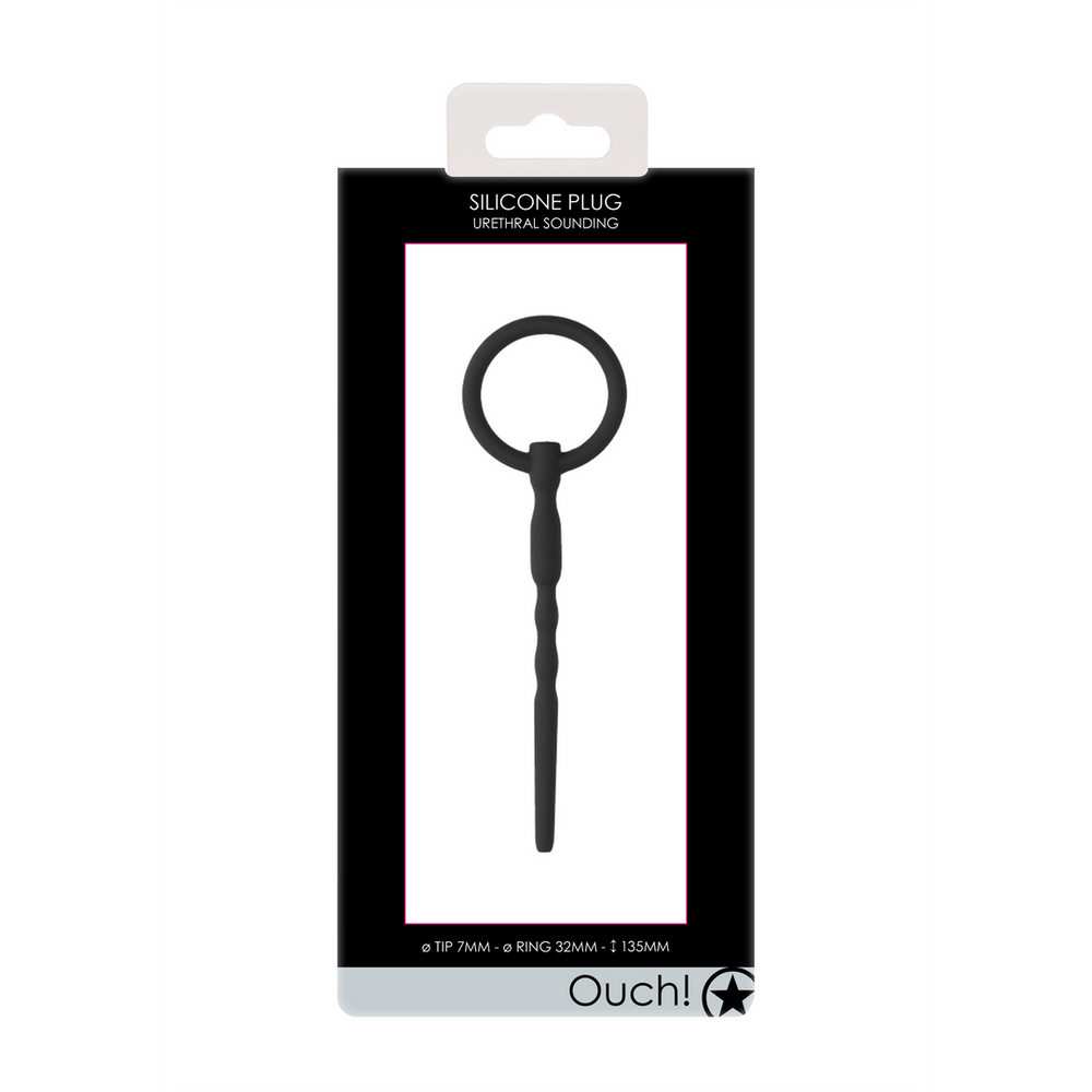 Silicone Penis Plug - 0.3 / 7 mm - foto 3