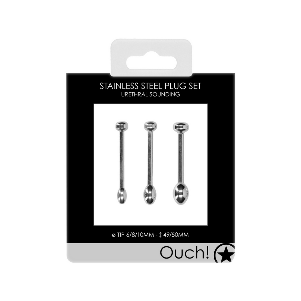 Metalen Penis Plug Set - foto 3