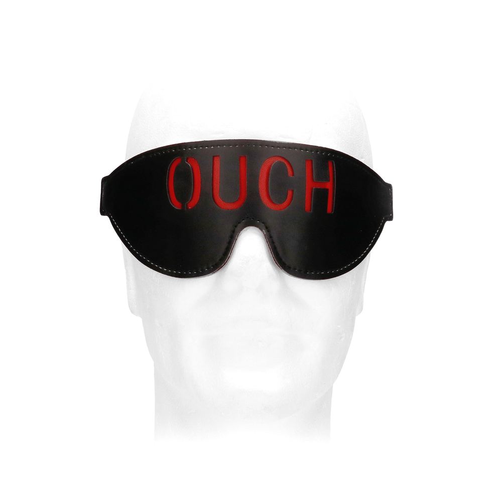 Gebonden Lederen Oogmasker Ouch - foto 4