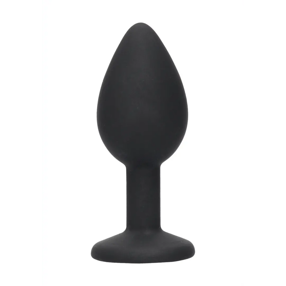 Silicone Butt Plug with Removable Jewelry - foto 2