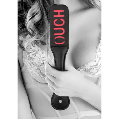Bonded Leather Paddle Ouch