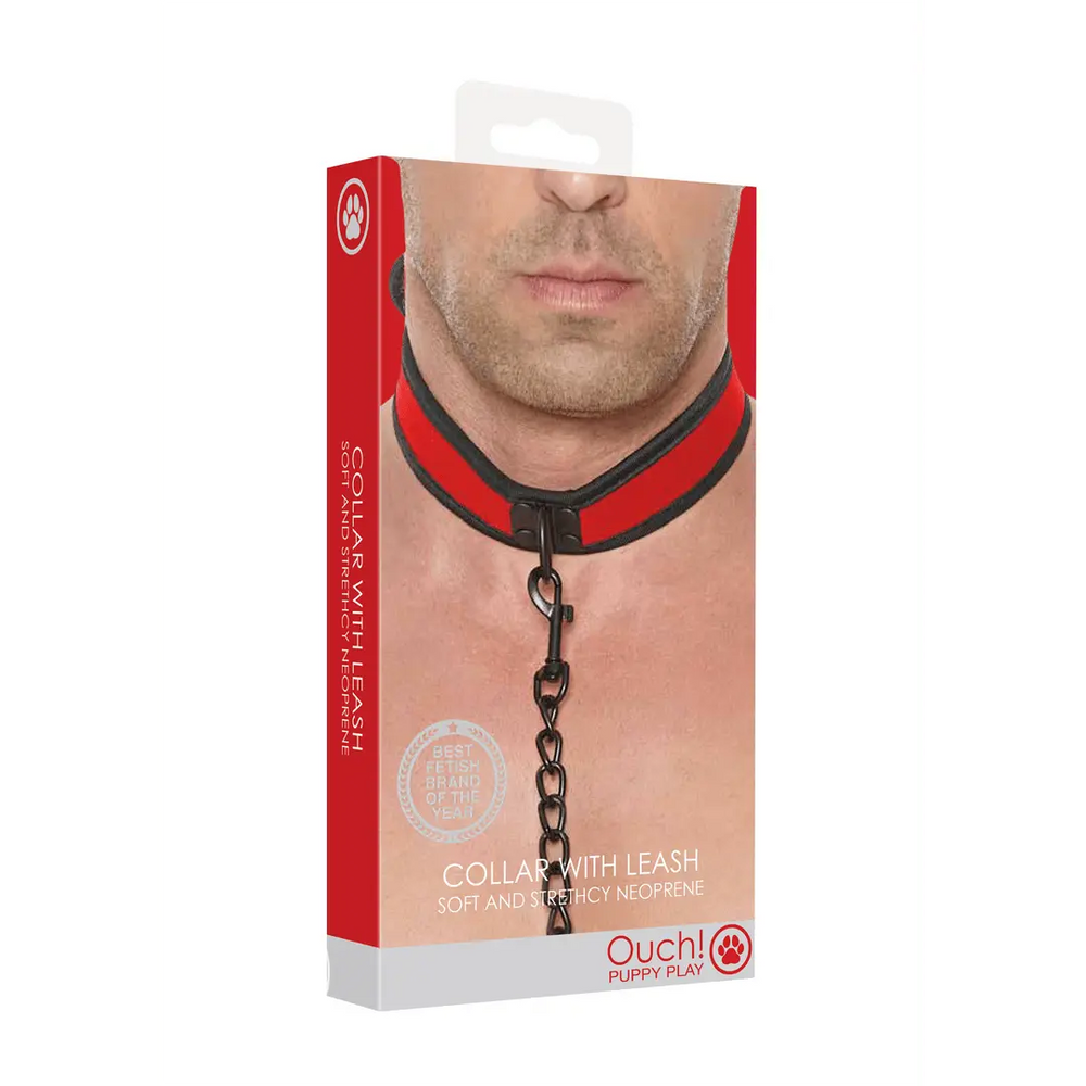 Ouch! - Neoprene Halsband met Lijn - foto 18