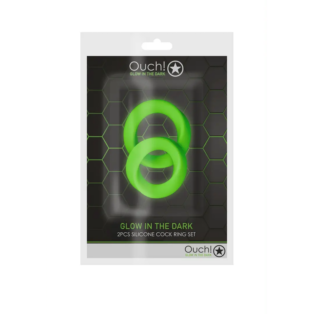 Cockring Set - Glow in the Dark - foto 4