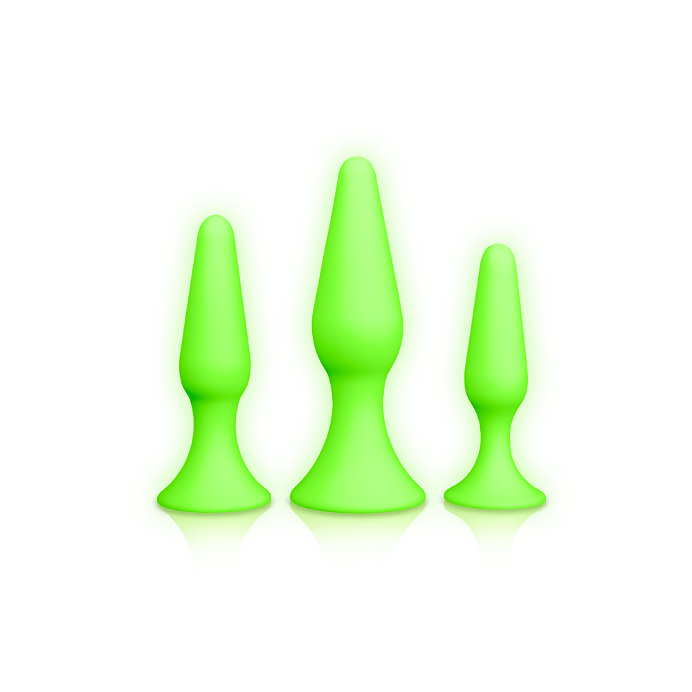 Butt Plug Set - Glow in the Dark - foto 5