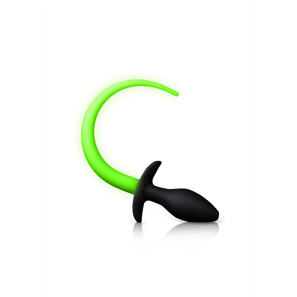 Puppy Tail Buttplug - Glow in the Dark - foto 2