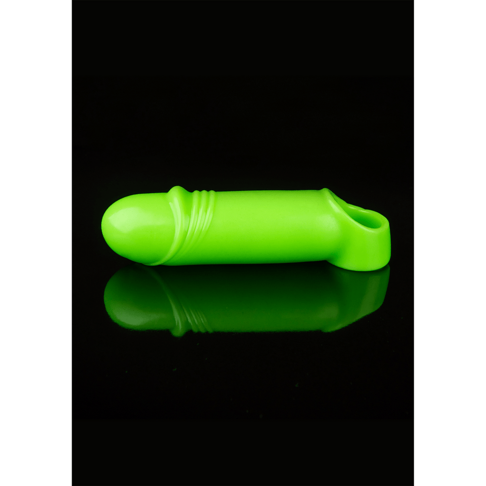 Smooth Thick Stretchy Penis Sheath - Glow in the Dark