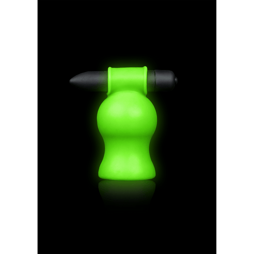 Vibrating Head Masturbator - Glow in the Dark