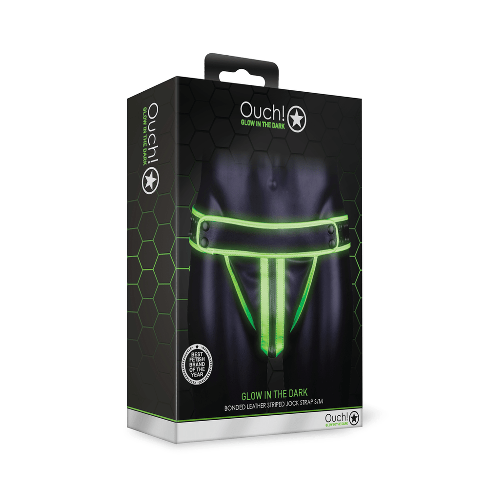 Striped Jockstrap - Glow in the Dark - foto 3