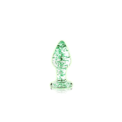 Glass Butt Plug - Glow in the Dark
