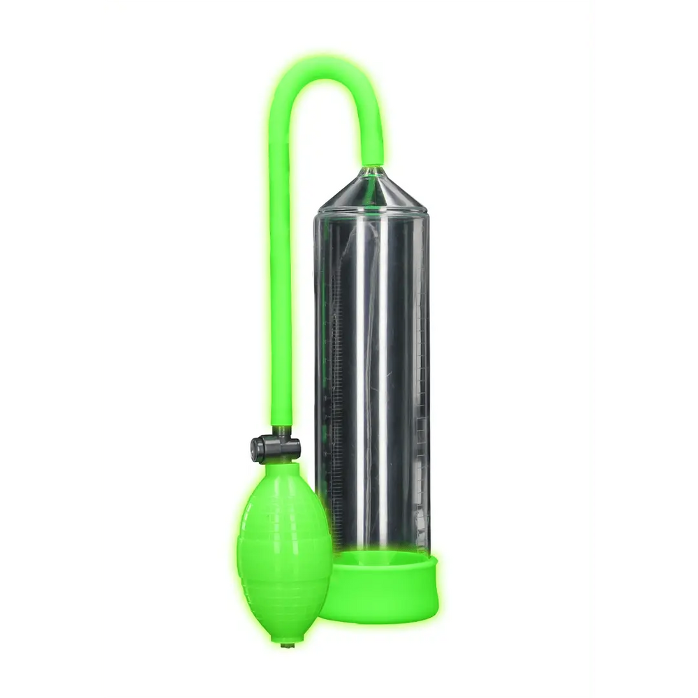 Klassieke Penispomp - Glow in the Dark - foto 3