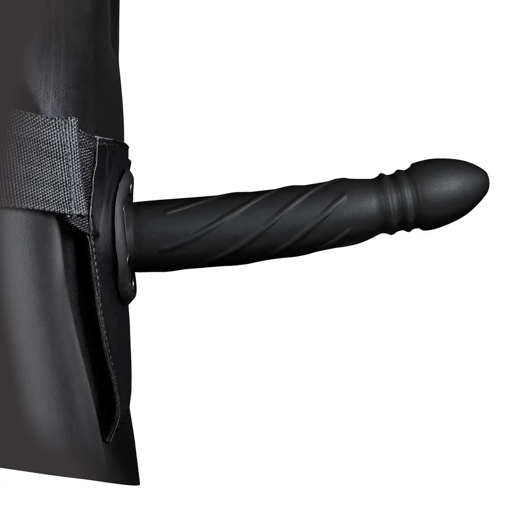 Twisted Hollow Strap-On - 20 cm - foto 2