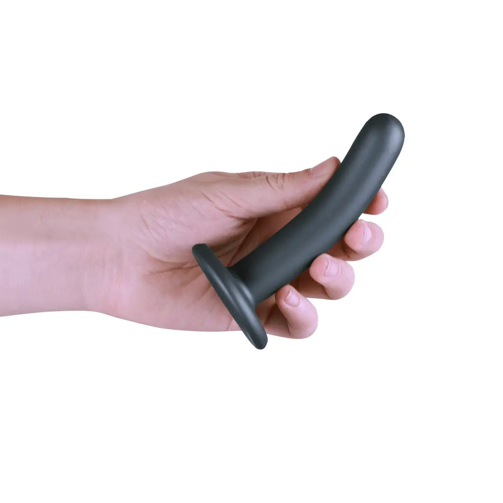 Smooth Silicone G-Spot Dildo - 5'' / 12 cm - foto 4