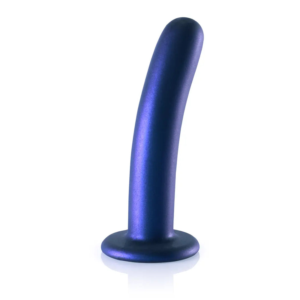 Smooth Silicone G-Spot Dildo - 6'' / 14,5 cm - foto 7