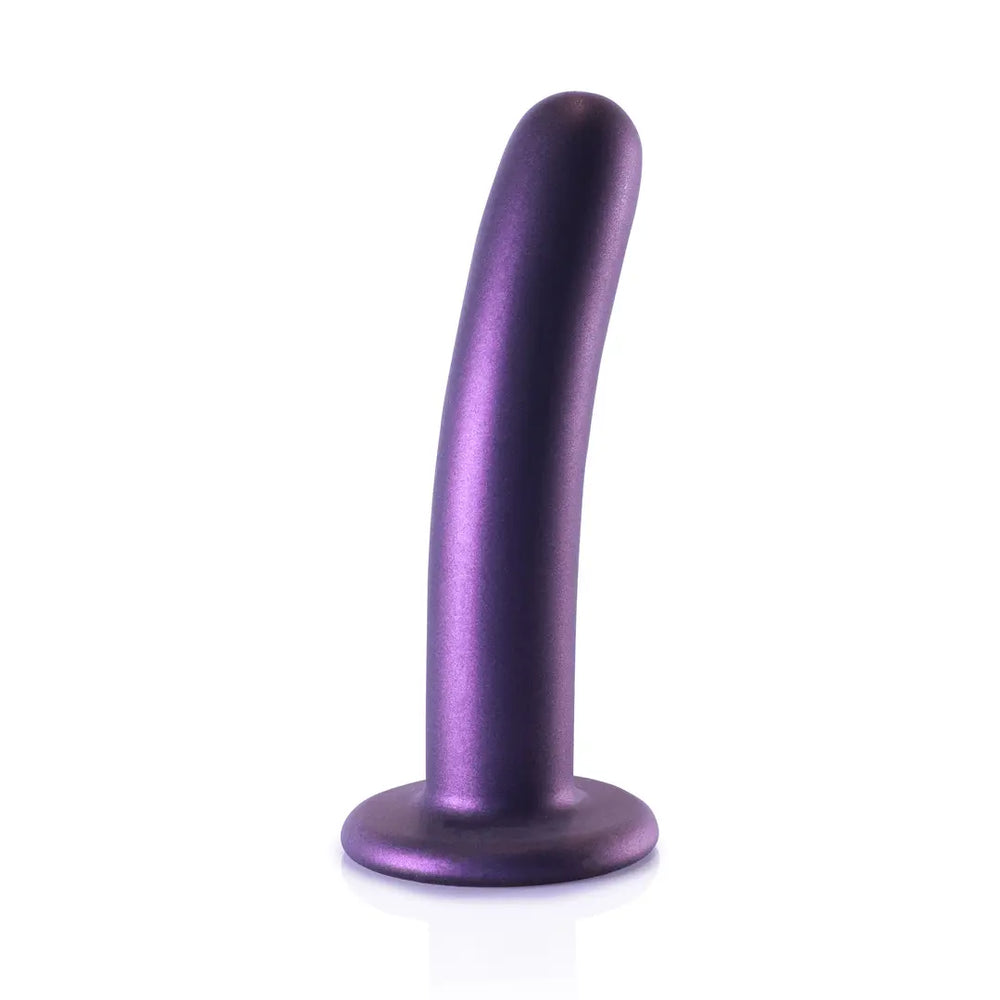 Smooth Silicone G-Spot Dildo - 6'' / 14,5 cm - foto 13