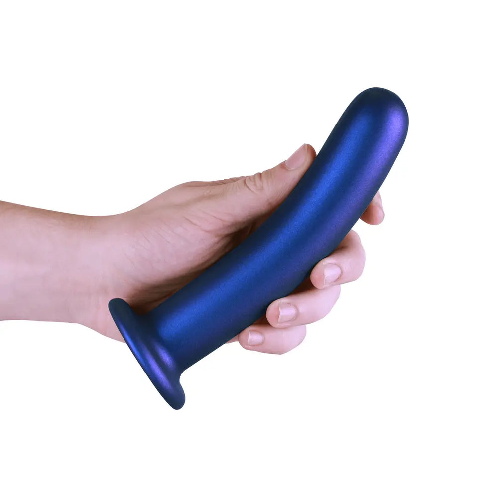 Smooth Silicone G-Spot Dildo - 7'' / 17 cm - foto 9
