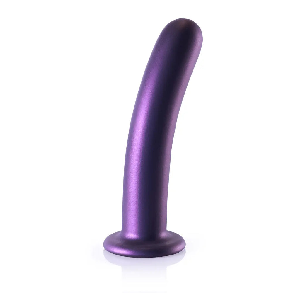 Smooth Silicone G-Spot Dildo - 7'' / 17 cm - foto 11