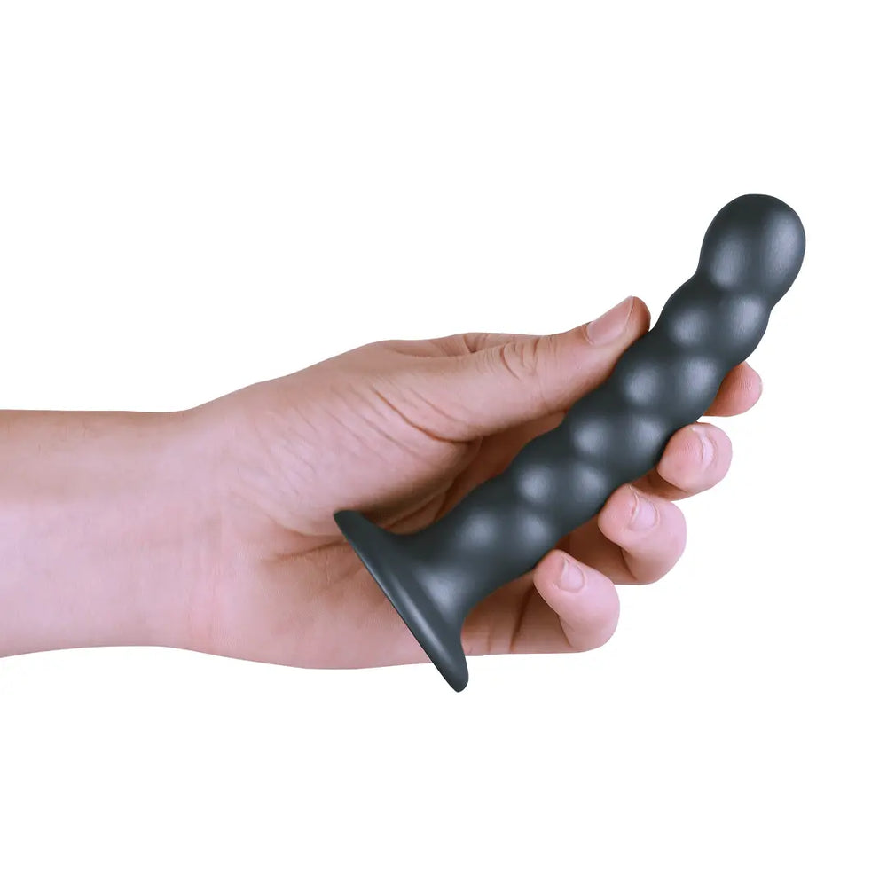 Beaded Silicone G-Spot Dildo - 5'' / 13 cm - foto 2