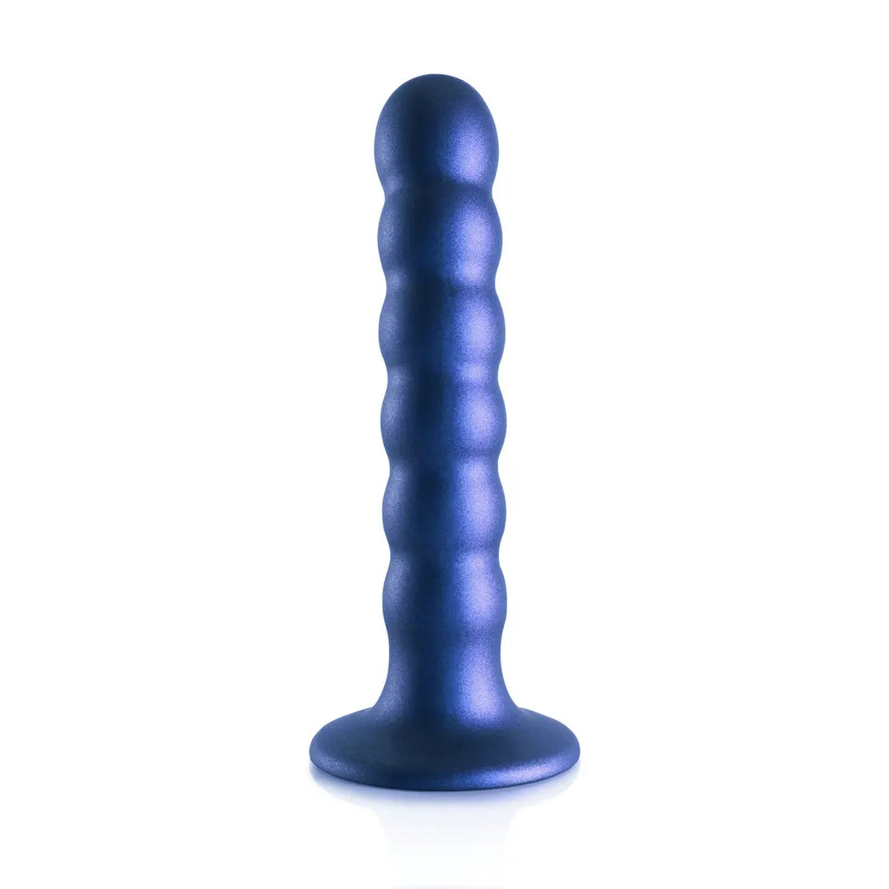 Beaded Silicone G-Spot Dildo - 5'' / 13 cm - foto 19