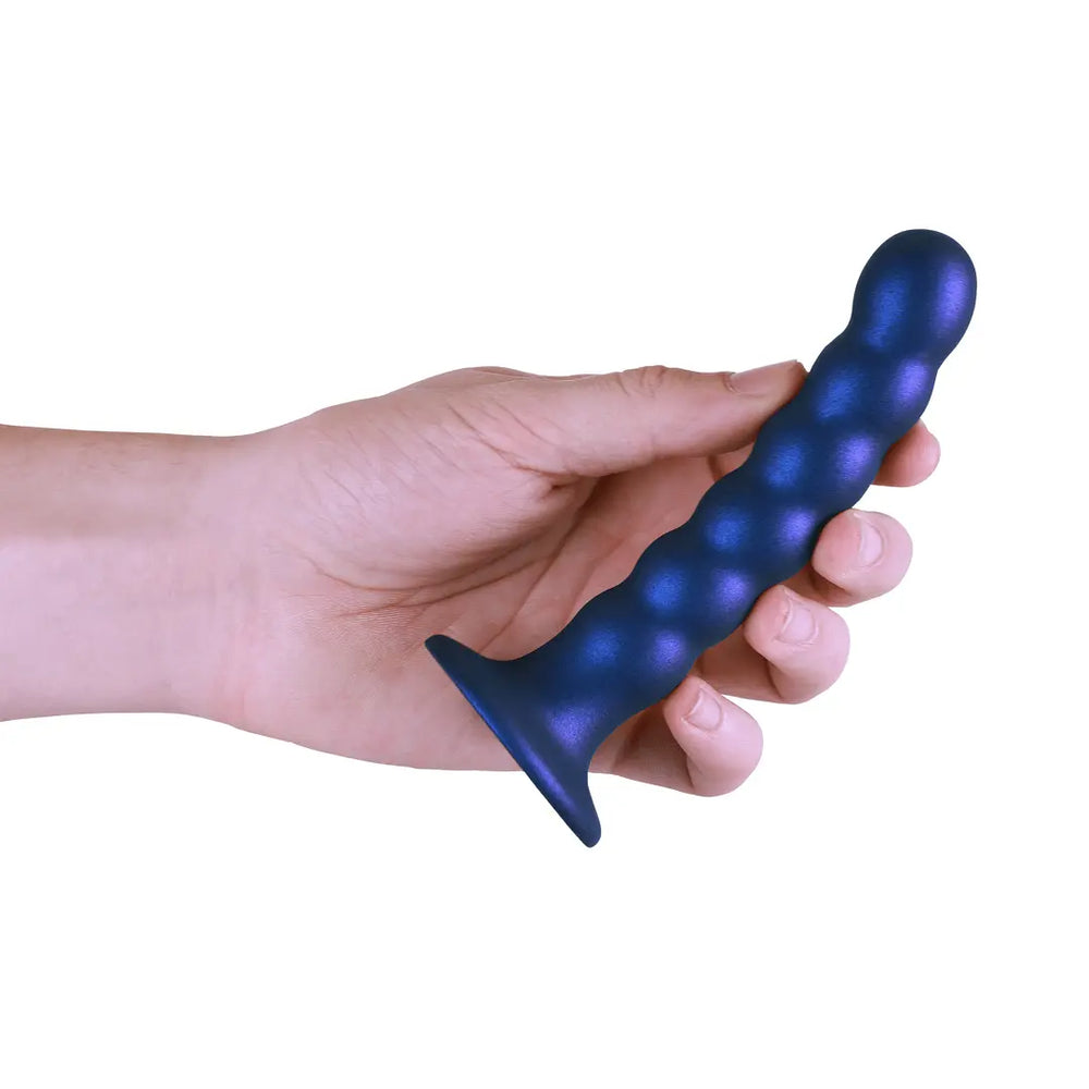 Beaded Silicone G-Spot Dildo - 5'' / 13 cm - foto 16