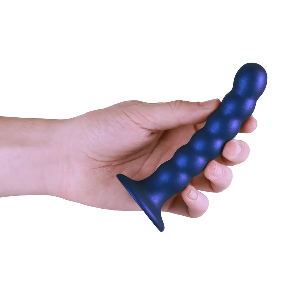 Beaded Silicone G-Spot Dildo - 5'' / 13 cm - foto 9