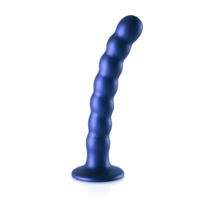 Beaded Silicone G-Spot Dildo - 6