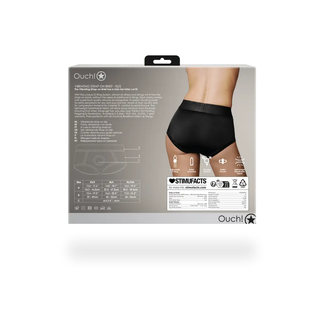 Vibrating Strap-on Brief - foto 6