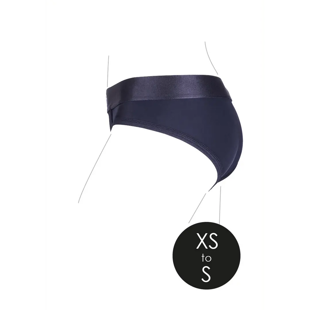 Vibrating Strap-on High-cut Brief - foto 2