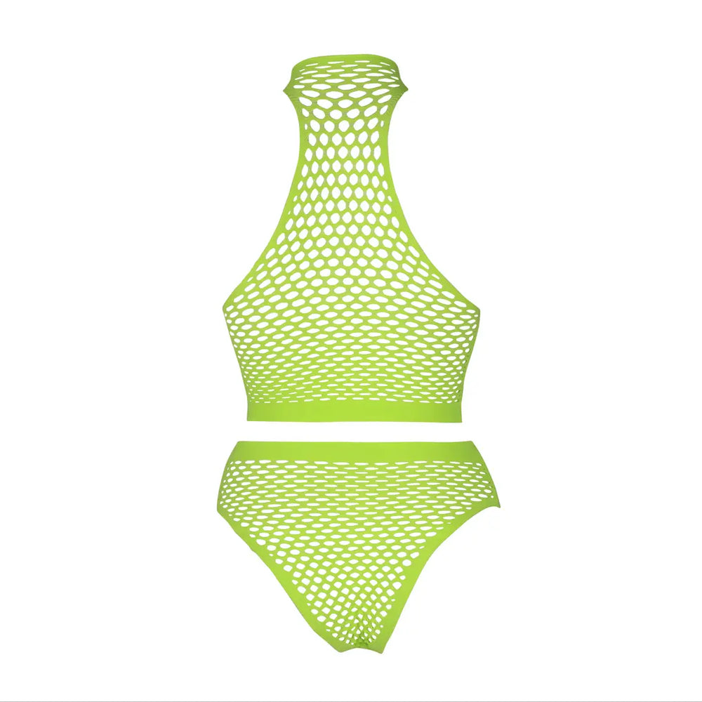 Ouch! - 2-delige Lingerie set - Neon - foto 8