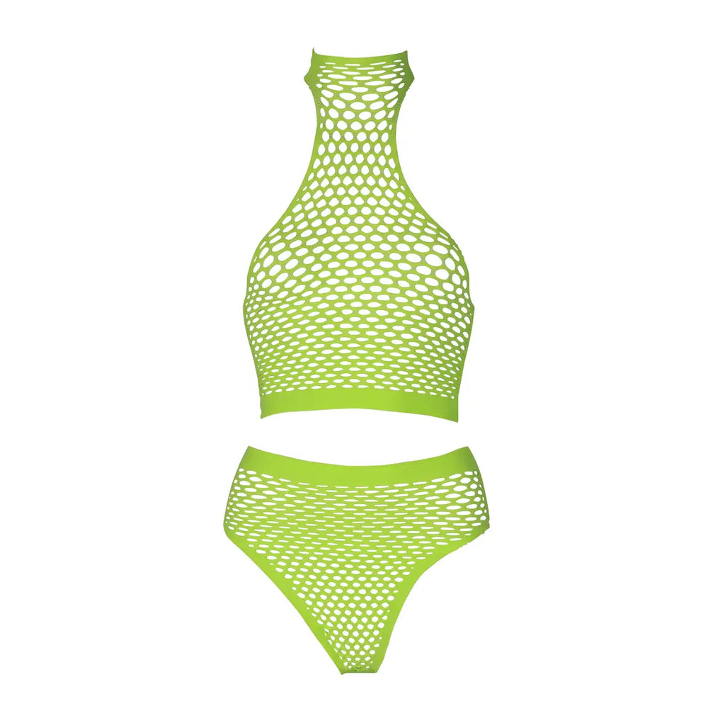 Ouch! - 2-delige Lingerie set - Neon - foto 3