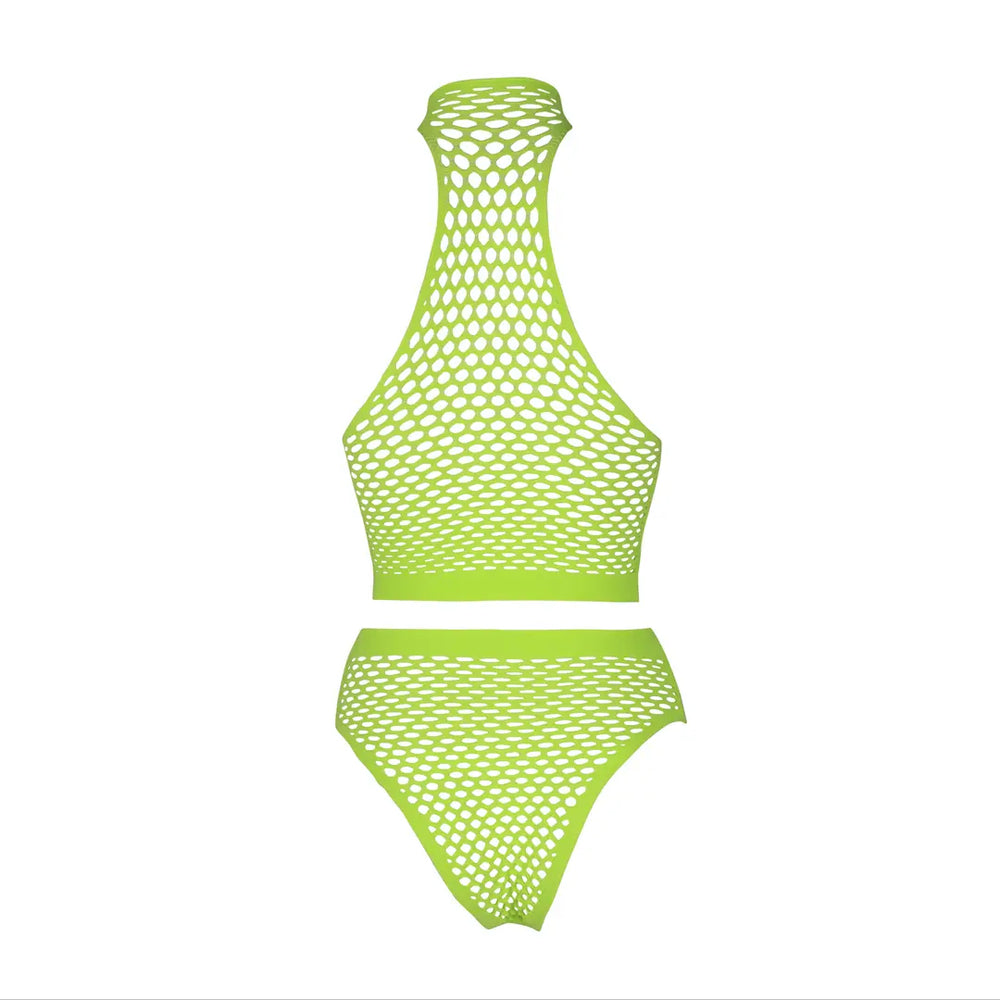 Ouch! - 2-delige Lingerie set - Neon - foto 4