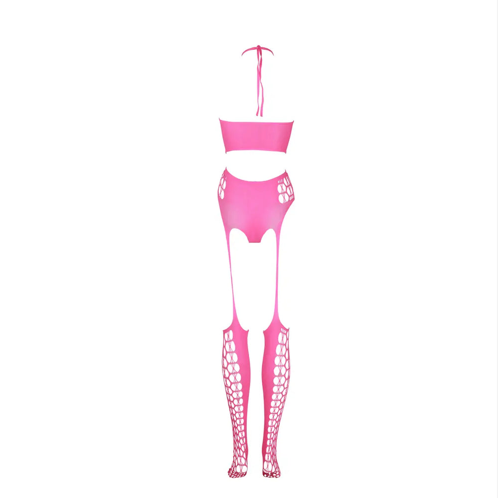 Ouch! - Neon 3-delige Lingerie Set - foto 13