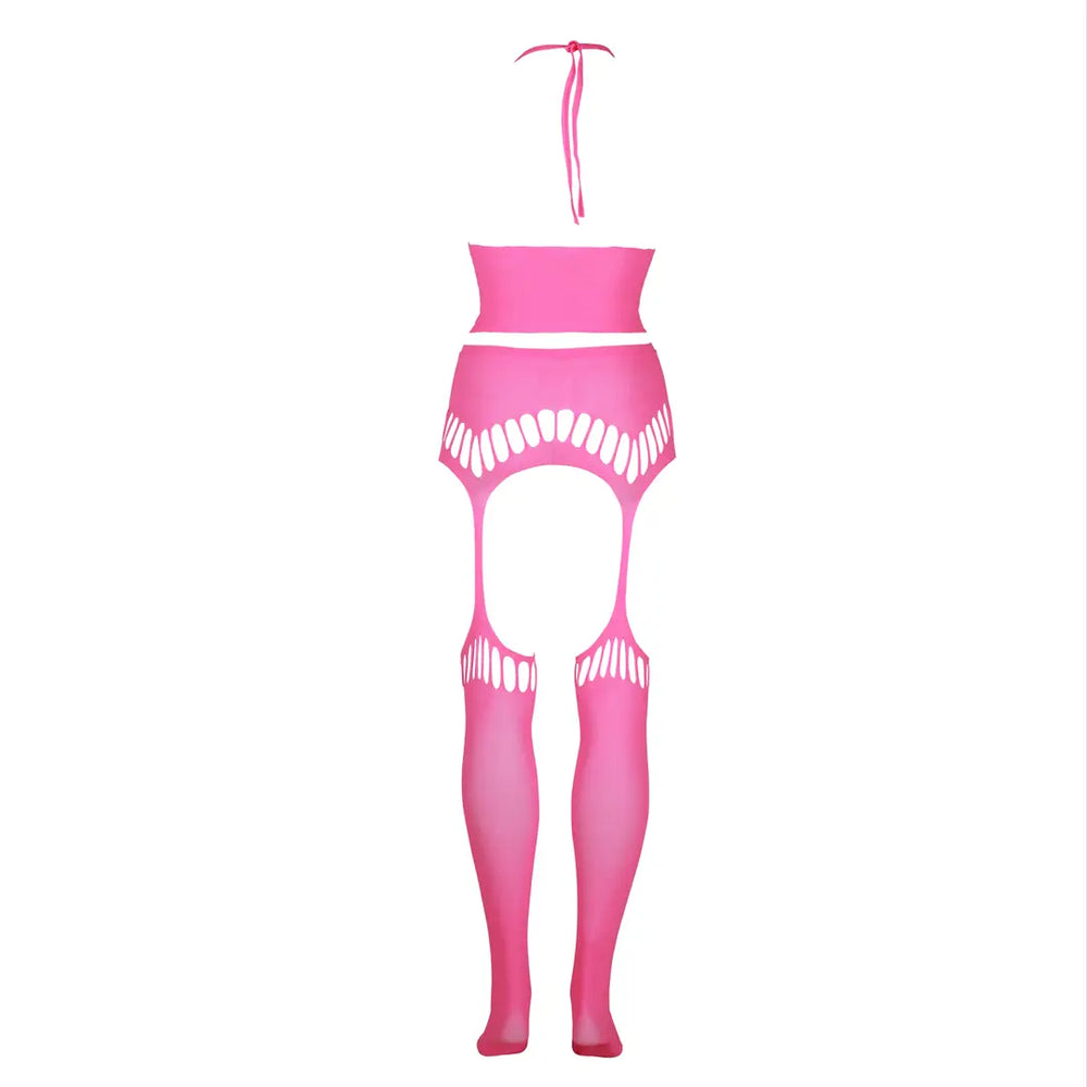 Ouch! - Neon 3-delige Lingerie Set - foto 20