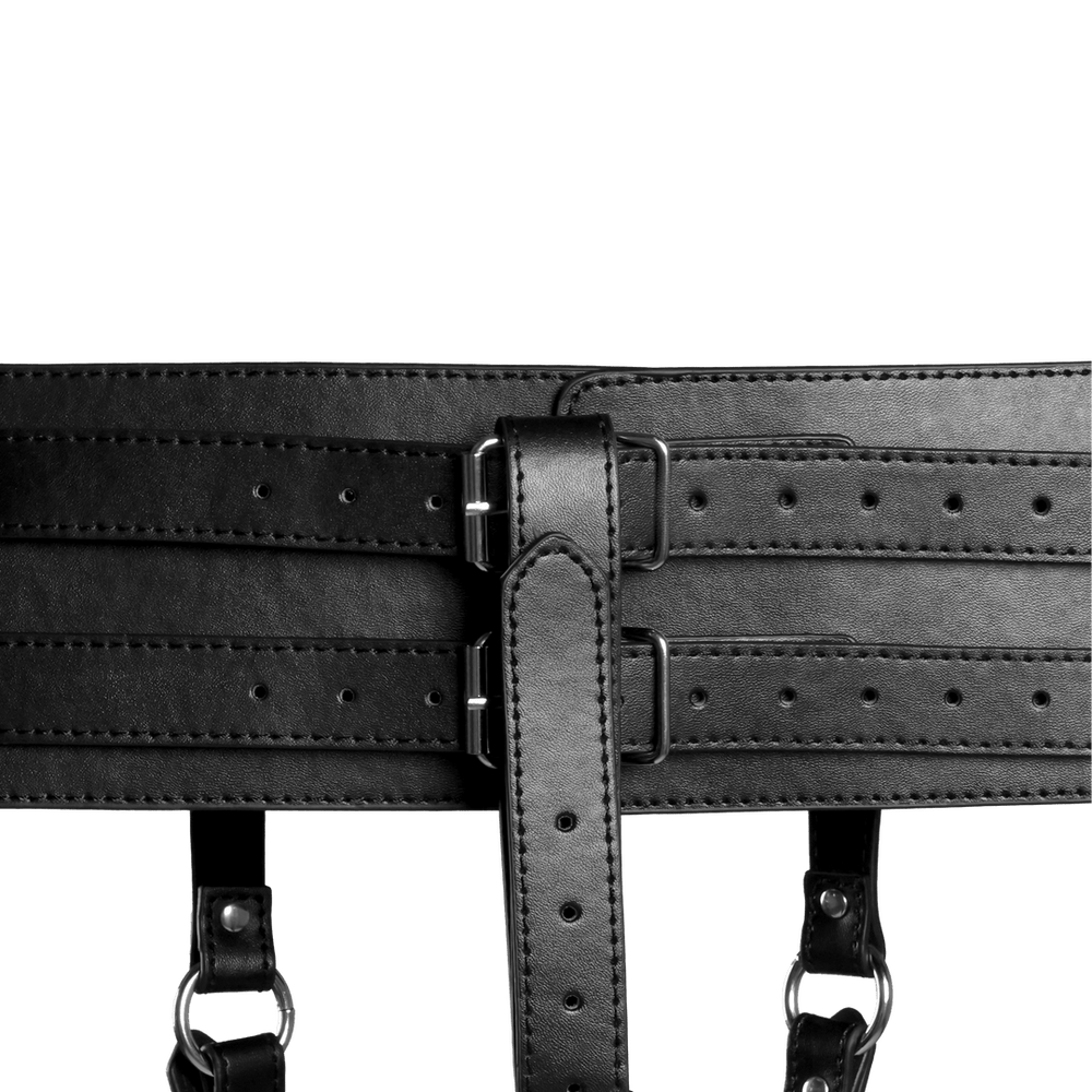 Belt with Vibrator Holder - Black - foto 9