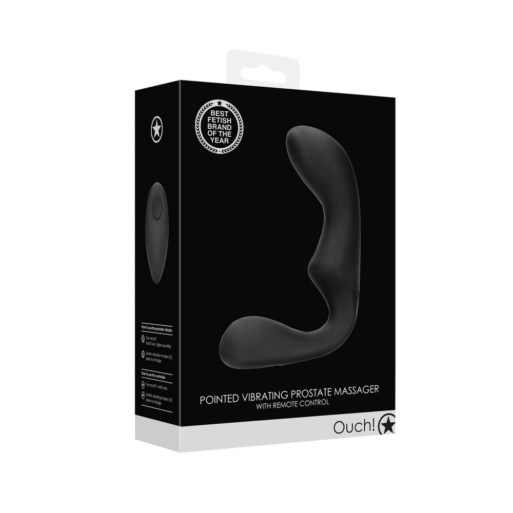 Pointed Vibrating Prostate Massager with Remote Control - foto 7