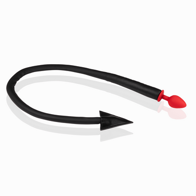 siliconen anaalplug duivelsstaart