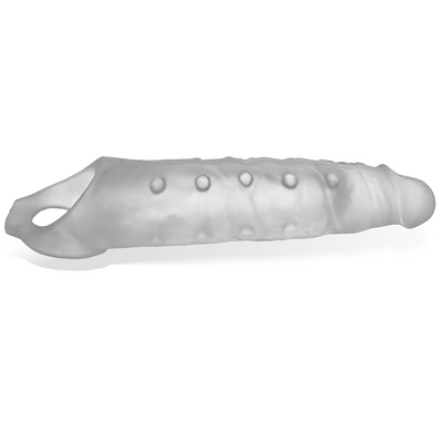 Snake - Deep-Reach penis sleeve - Clear Ice