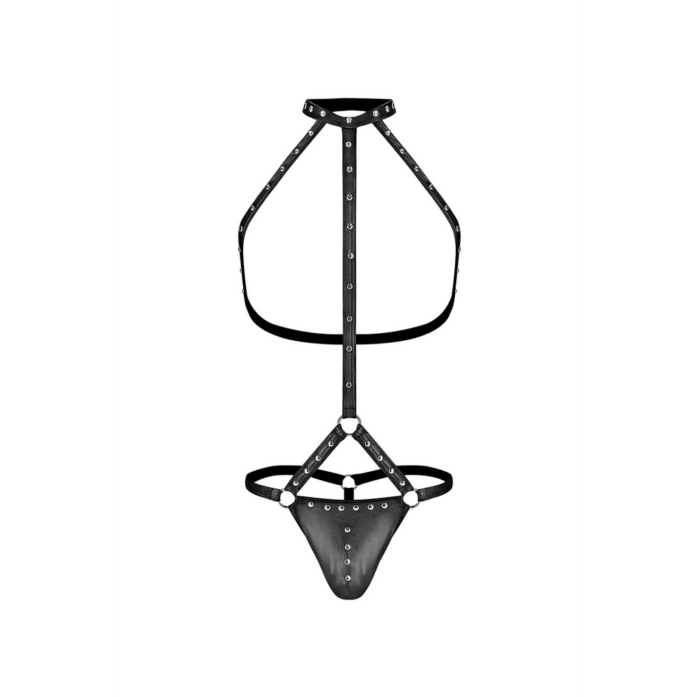 Gladiator - Thong Attached to Harness with Choker - foto 6