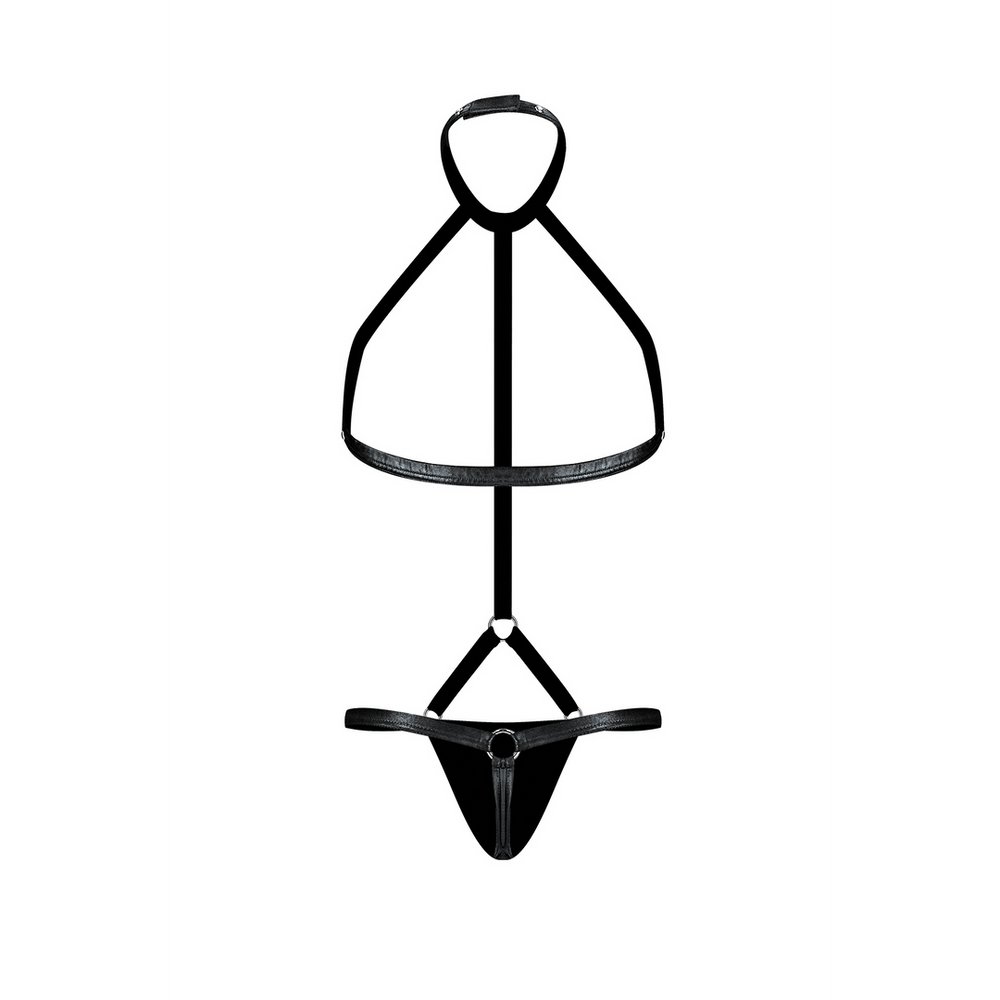 Gladiator - Thong Attached to Harness with Choker - foto 2