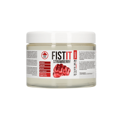 fist it - extra dik glijmiddel - aardbeiensmaak - 500 ml