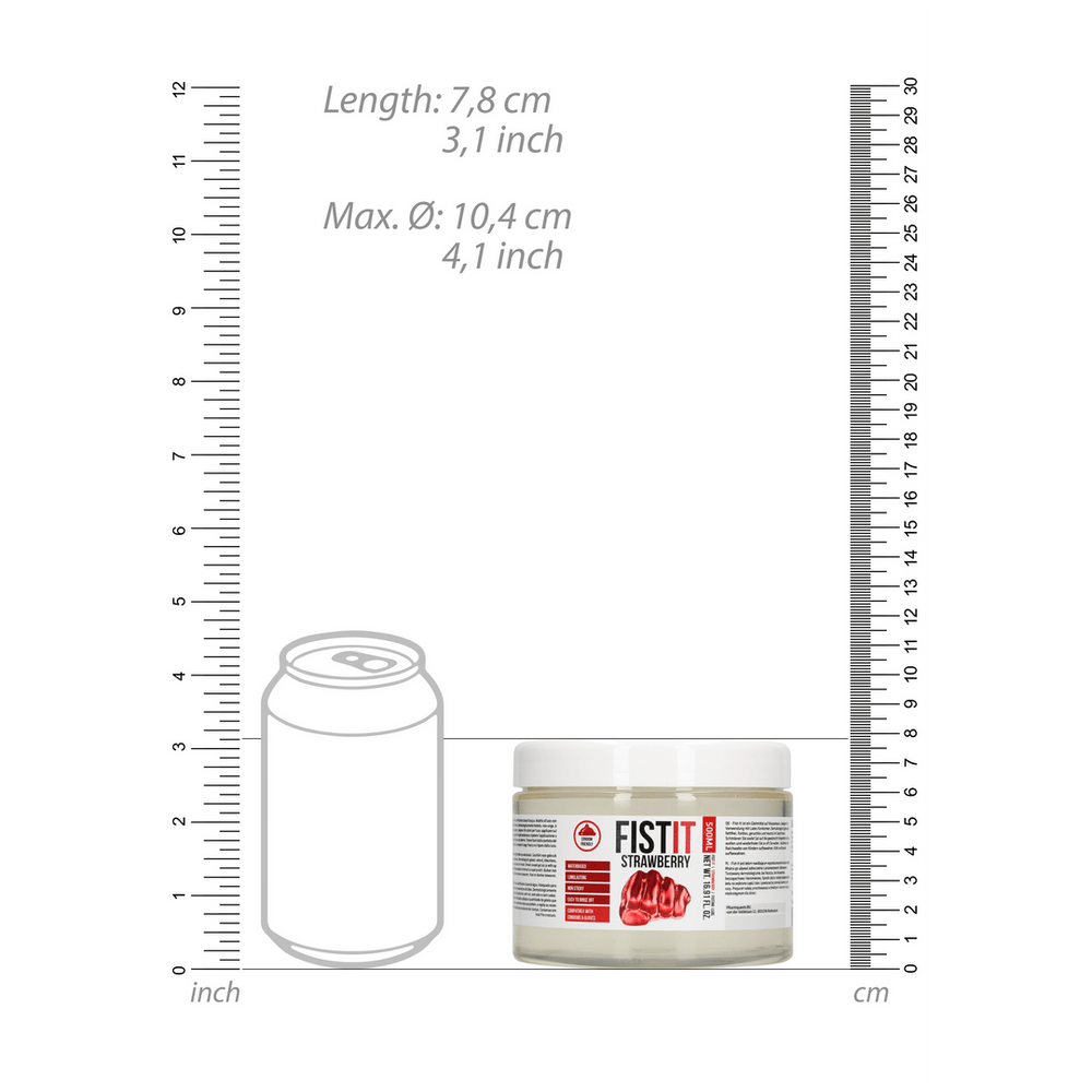 Fist it - Extra Dik Glijmiddel met Aardbeiensmaak - 500 ml - foto 6