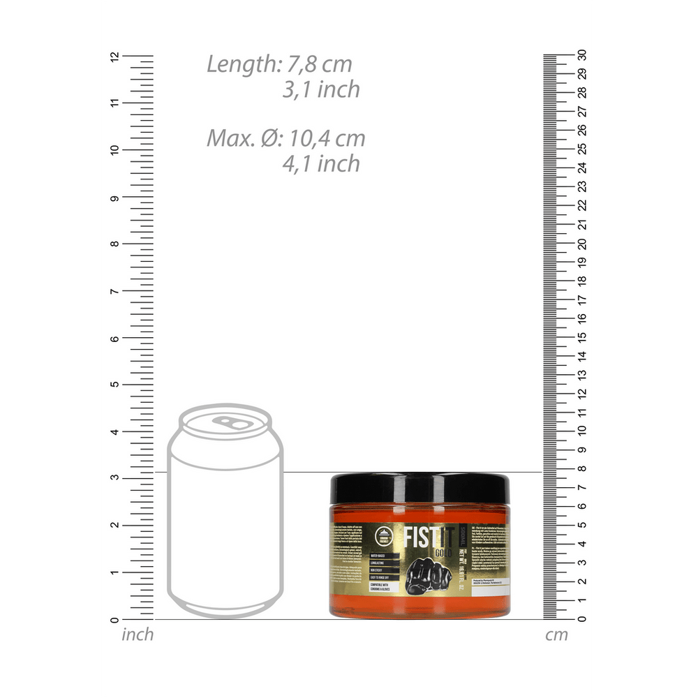 Fist it - Glijmiddel Gold - 500 ml - foto 7