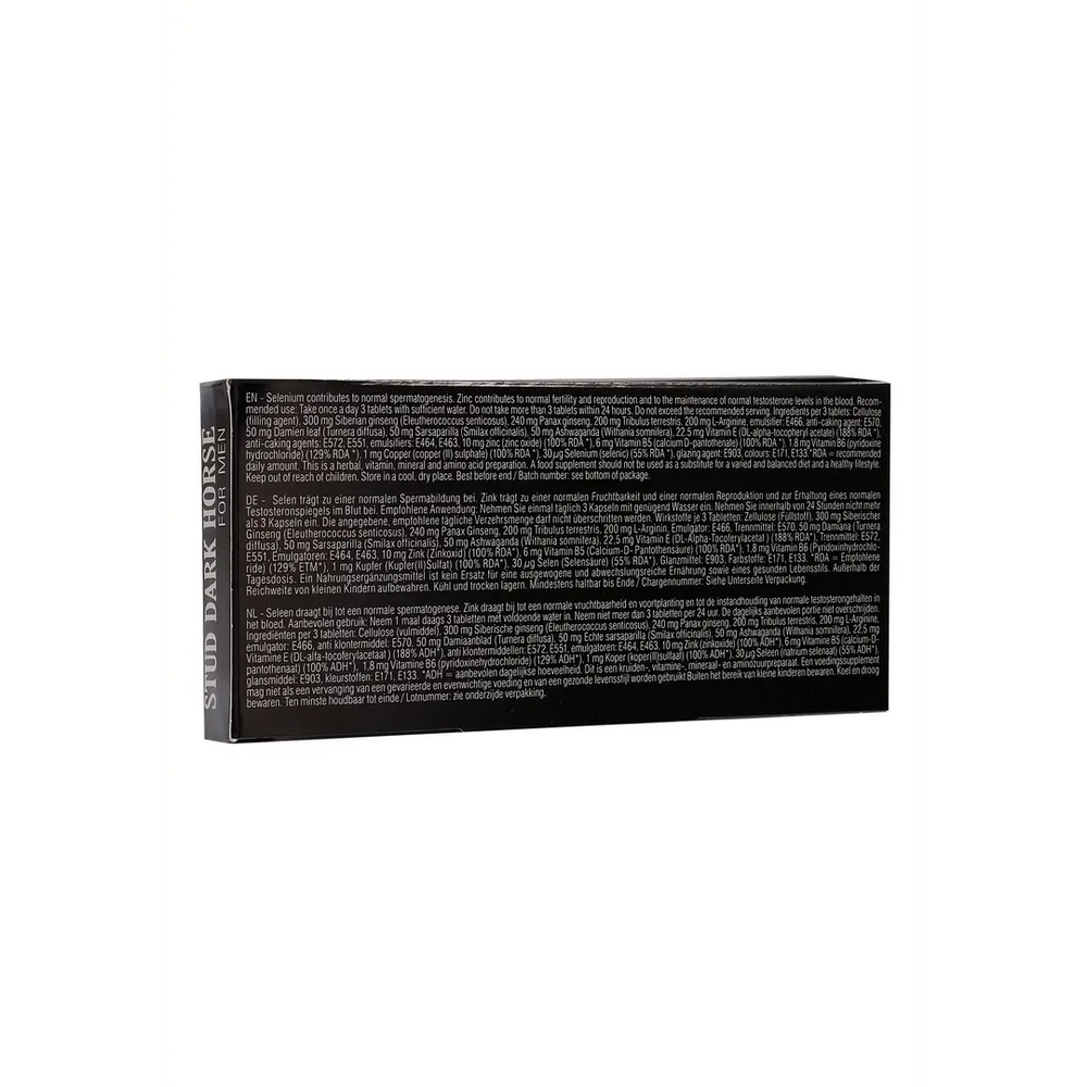 Stud Dark Horse - Erectie Pillen - 10 stuks - foto 3