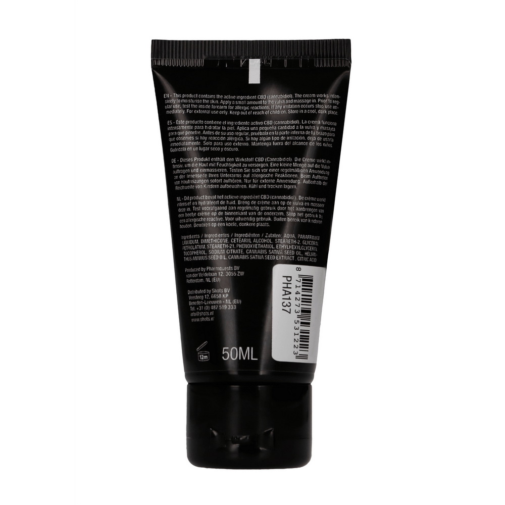 Pharmquests - Masturbatie Crème voor Haar - 50 ml - foto 3