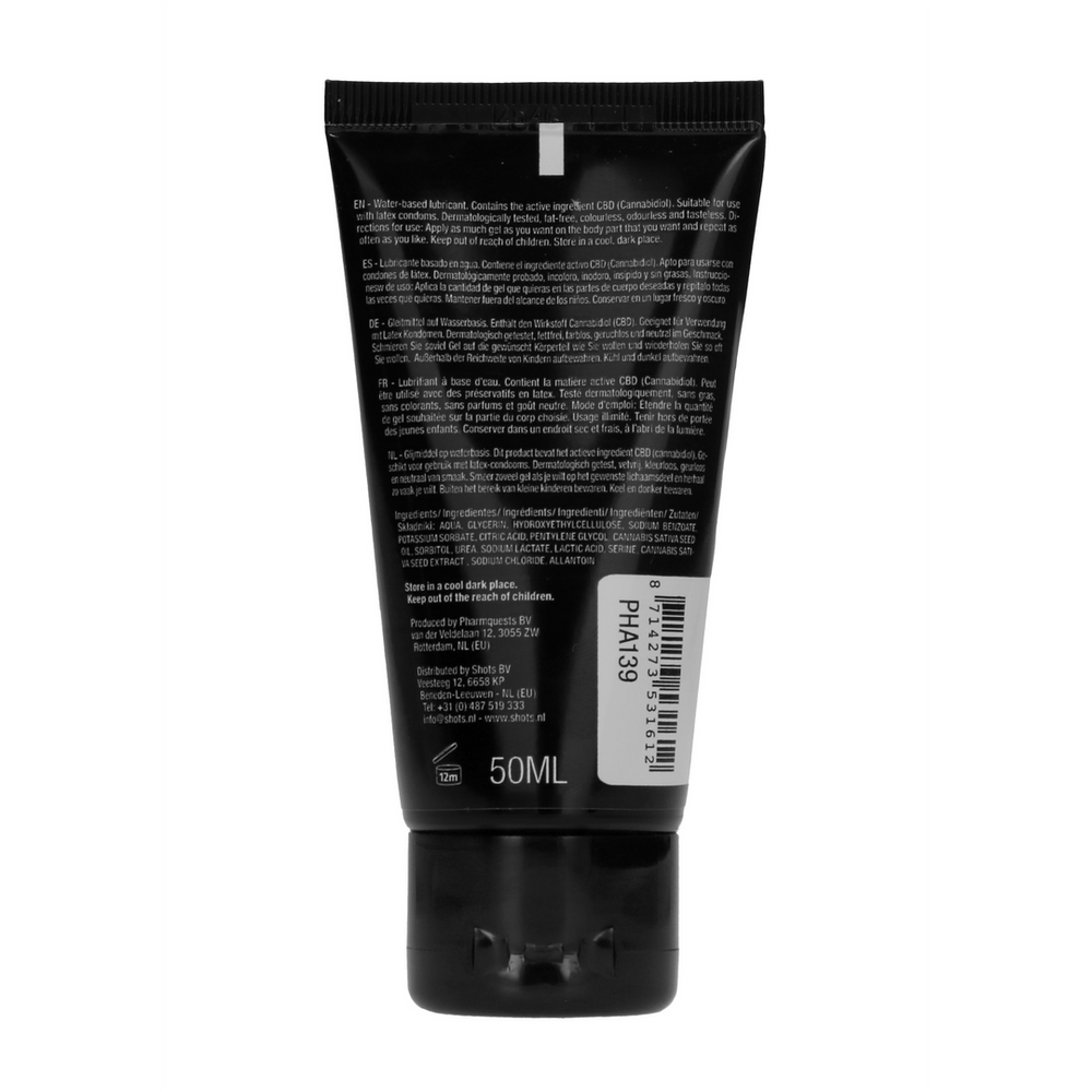 Pharmquests - CBD Glijmiddel op Waterbasis - 50 ml - foto 3