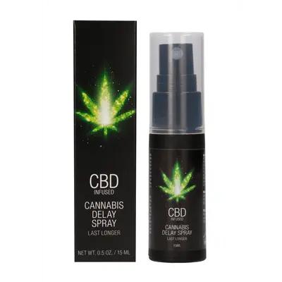 CBD cannabis delay spray