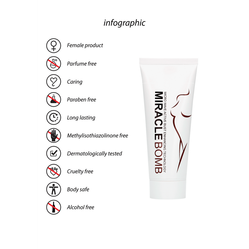 Miracle Bomb Breast Gel - 100 ml - foto 5