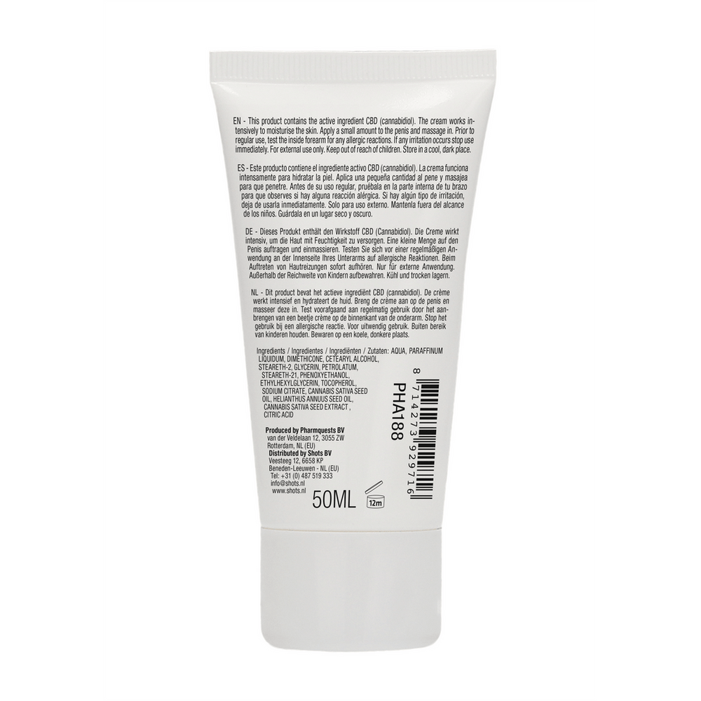 Natural CBD - Masturbatie crème voor hem - 50 ml - foto 4
