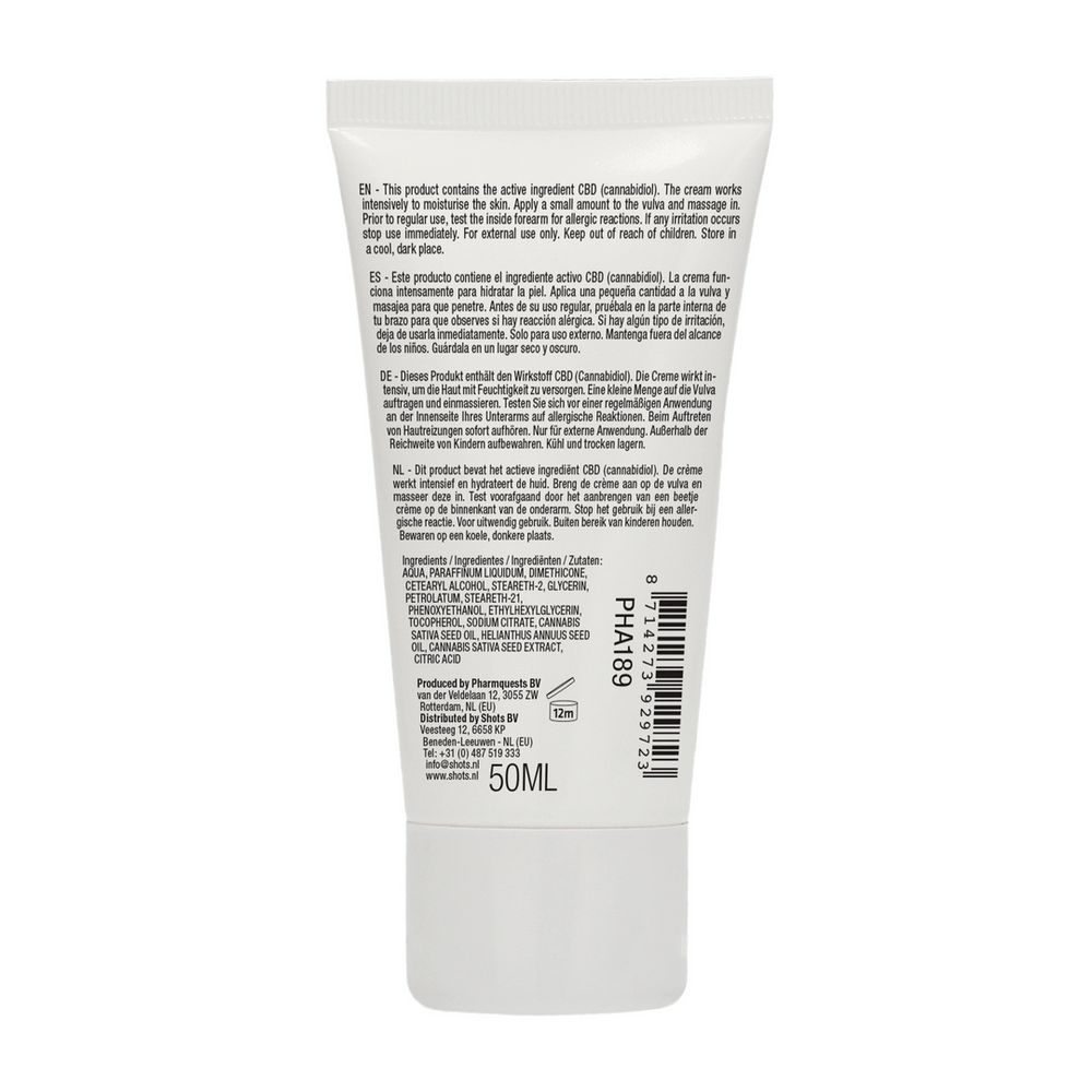 Natural CBD - Masturbatie crème voor haar - 50 ml - foto 4