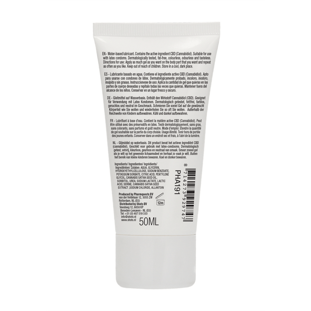 Natural CBD - Glijmiddel op Waterbasis - 50 ml - foto 3