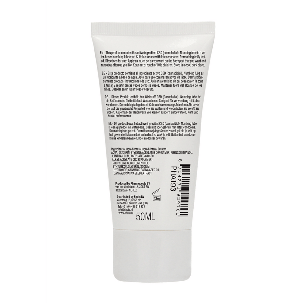 Natural CBD - Verdovend Glijmiddel - 50 ml - foto 3